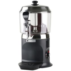 Commercial Chocolate Dispenser - Black w/ stainless top