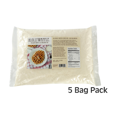 LollyWaffle Just Add Water Belgian Waffle Mix - 5 lbs.
