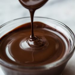Liquid Semi Sweet Dark Chocolate Pourable Dipping Sauce - 13 lbs.