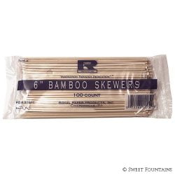 6'' Bamboo Skewers (1600)
