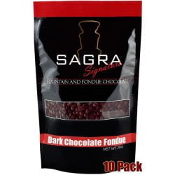Sagra Signature Dark Chocolate Fondue - 17.5 lbs.