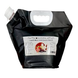 Sagra Milk Chocolate Premium Topping Sauce 11 Lbs.